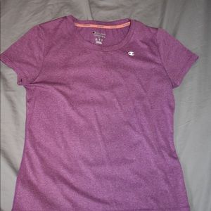 Pink champion athletic tee